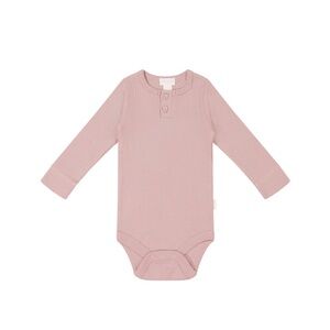 Jamie Kay - Organic Cotton Modal Long Sleeve Bodysuit - 6-12M
